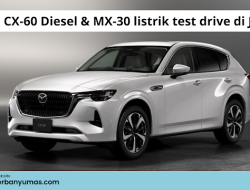 Mazda CX-60 Diesel dan MX-30 listrik test drive di Jepang